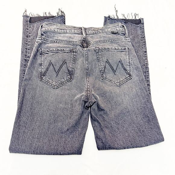 Mother High Waisted Rascal Ankle Step Fray Roadtrip Renegade Denim Jeans Size 25 - Picture 5 of 10